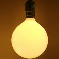 Spherical Milky White LED Light Bulb