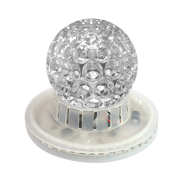 Home bar KTV rotating crystal magic ball LED stage lights