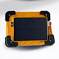 Outdoor simple portable solar projector lamp