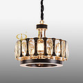 Postmodern simple light luxury dining room bedroom crystal chandeliers