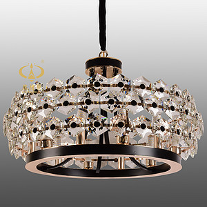 American creative atmosphere crystal light luxury dining room bedroom living room chandelier