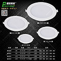 Home supermarket embedded ultra-thin circular LED downlight