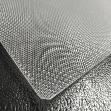 Milky White Concave Convex Frosted Anti Glare Board