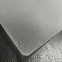 Milky White Concave Convex Frosted Anti Glare Board