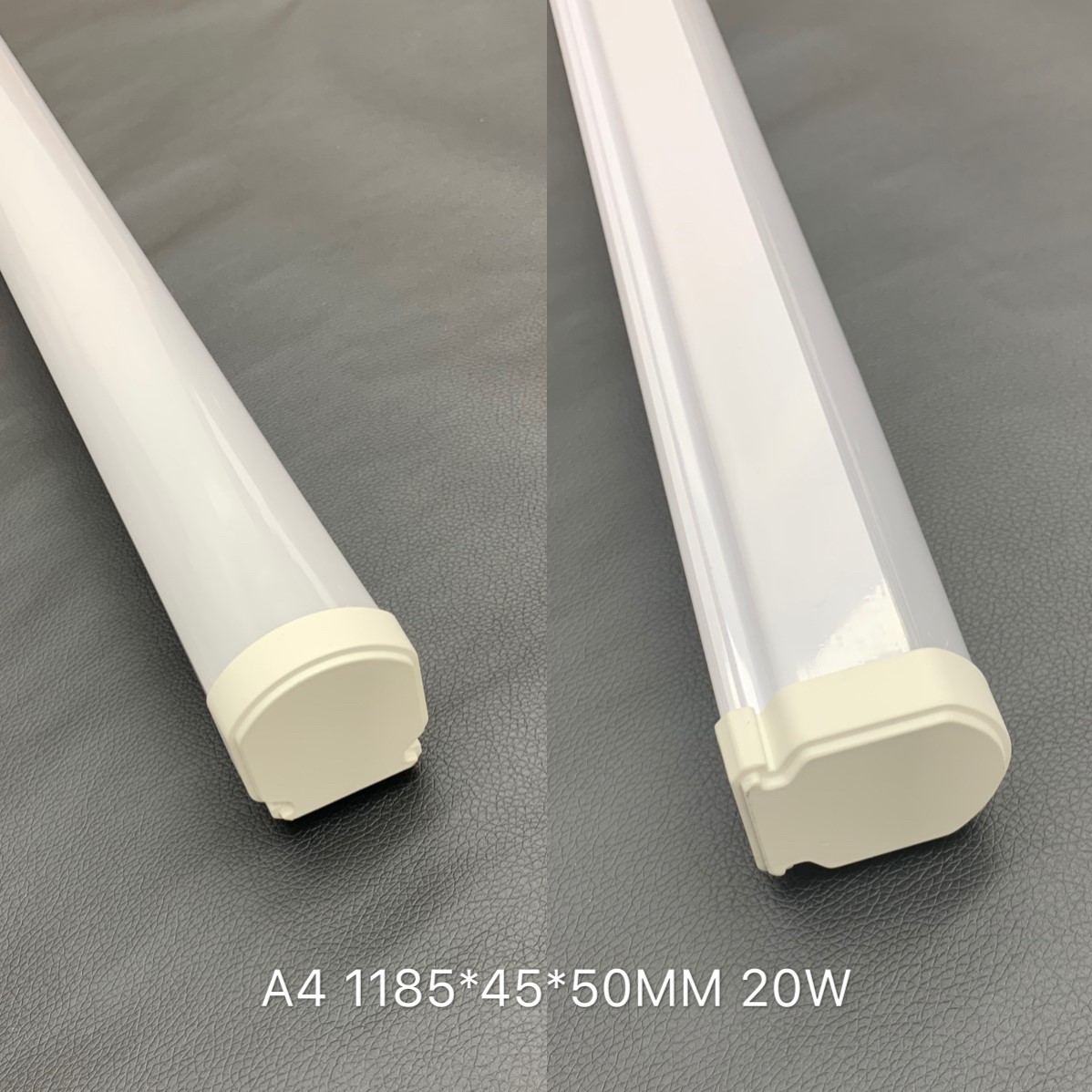 Home energy-saving plastic glass tube integrated LED daylight lamp