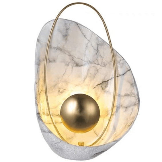 Corridor Postmodern Shell Wall Lamp