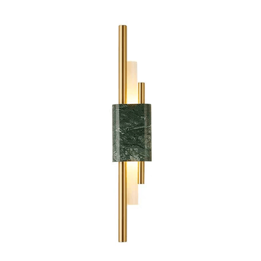 Villa Marble Dark Green Wall Lamp