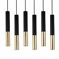 Nordic bar cafe restaurant modern simple retro small chandelier