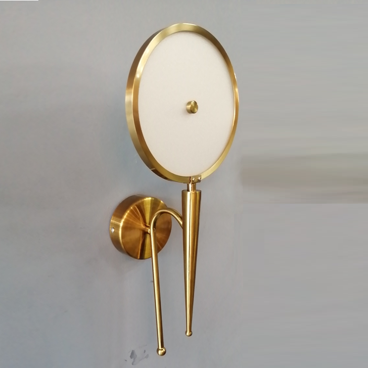 Indoor Single Head Gold Wall Lamp