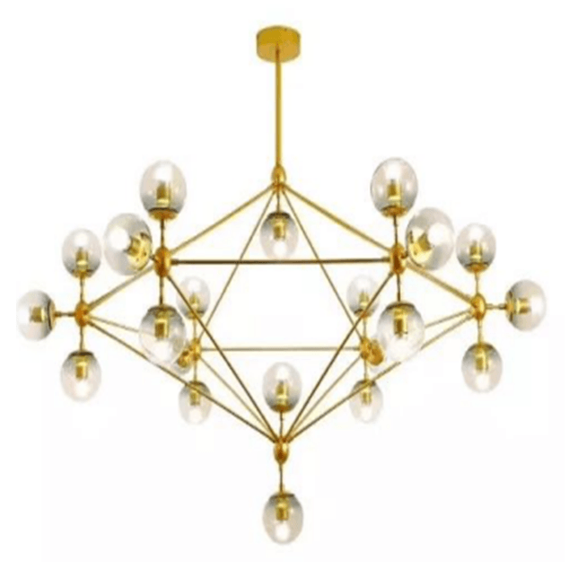 American Retro Industrial Style Spider Chandelier