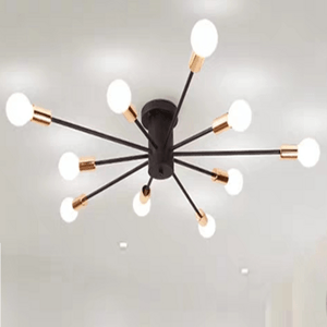 Study Warm White Chandelier