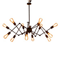 American Country Spinning Spider Claw Chandelier