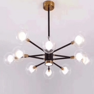 Three Color LED Light Source Chandelier