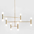 Spinning Simple Bedroom Chandelier