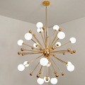 Living Room Golden Dandelion Chandelier