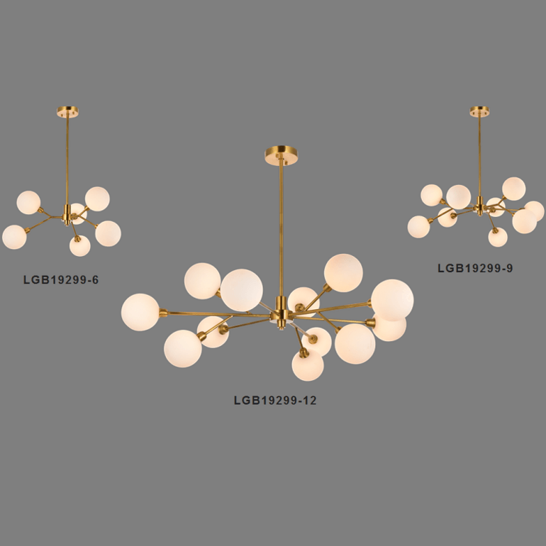 Modern Soft Circle Chandelier