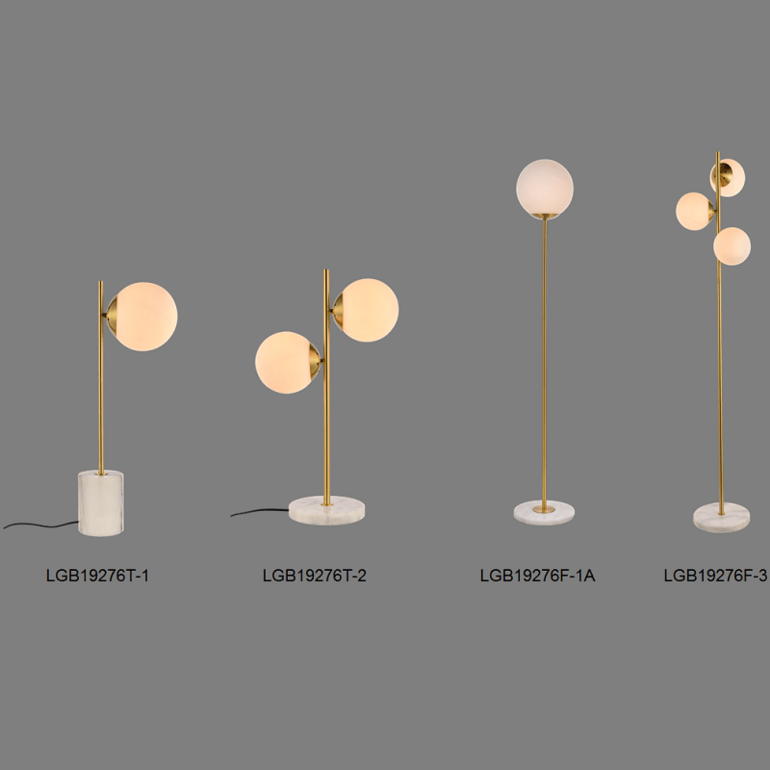 Homestay Simple Milk White Ball Floor Lamp