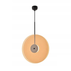 Double Disc Tawny Chandelier