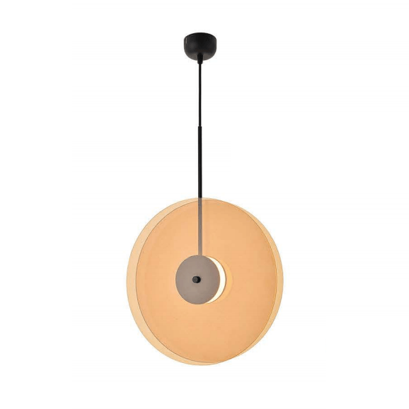 Double Disc Tawny Chandelier