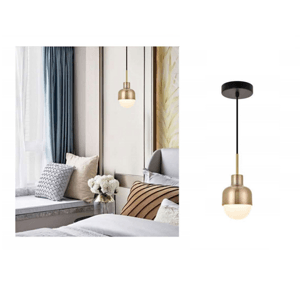 Bedside Brass LED Chandelier