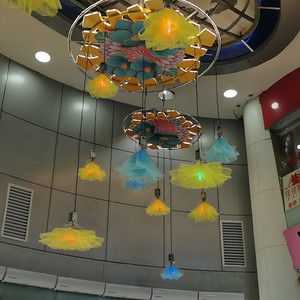 Market Flower Decoration Chandelier