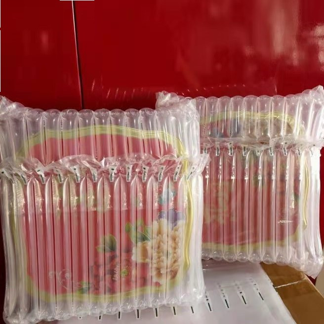 Inflatable Striped Plastic Packaging