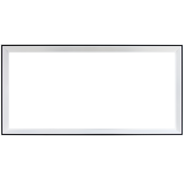 Simple and bright rectangular LED flat panel light for home, living room and office