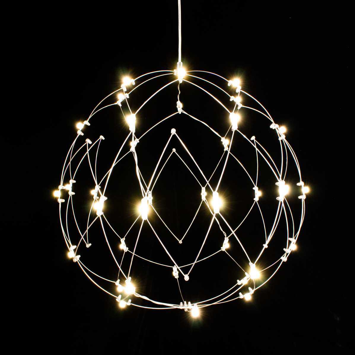 Creative atmospheric light cubic sphere three-dimensional chandelier