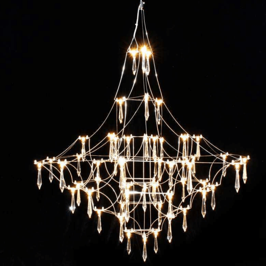 New Design Star Rain Series Small Waist Edition Crystal Chandelier