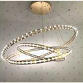 304 stainless steel star chain minimalist creative circle chandelier