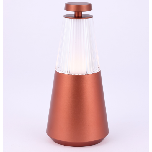 Brown warm and fashionable versatile space rocket series camping lights