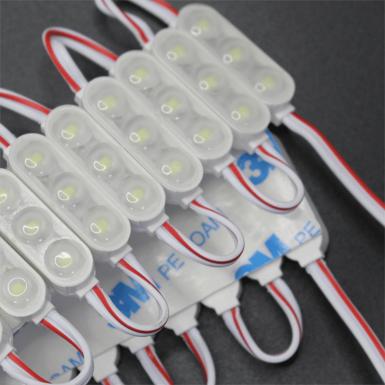 3 lights 2835 lens ultrasonic led module