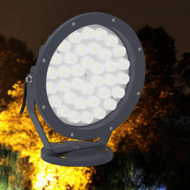 Single lens blade series flood light