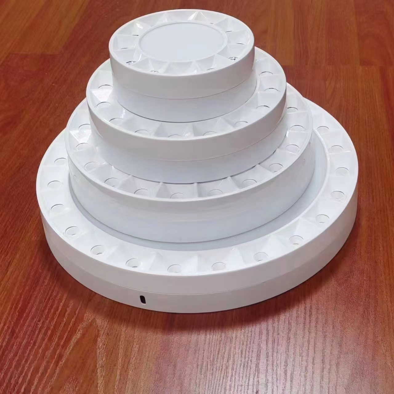 Balcony, porch, kitchen, bathroom grille, non perforated open mounted downlight