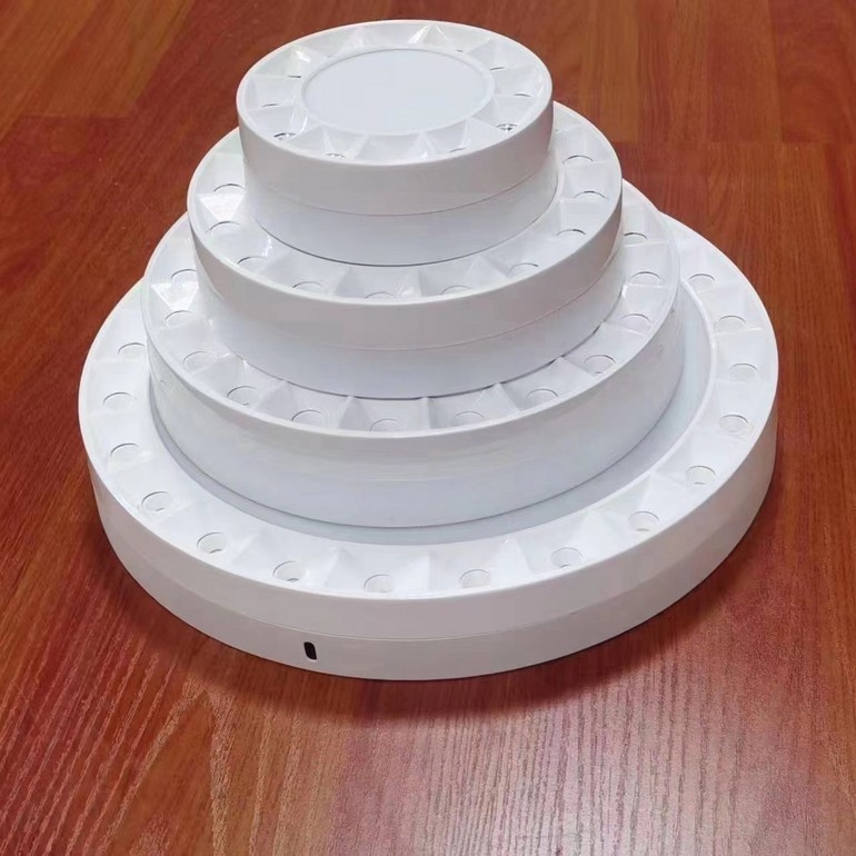 Balcony, porch, kitchen, bathroom grille, non perforated open mounted downlight