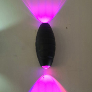 Up and down two hair column shaped courtyard decorative wall lamp