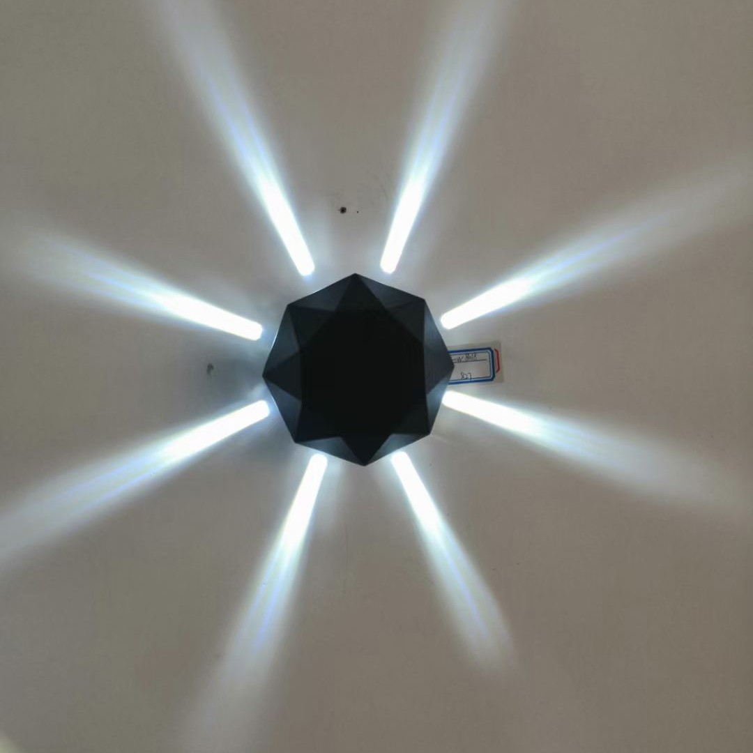 8 irregular three-dimensional living room creative wall lamps