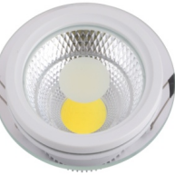 LED ceiling dimming concealed glass downlight