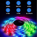 18 lights/meter RGB Bluetooth strip light set 1