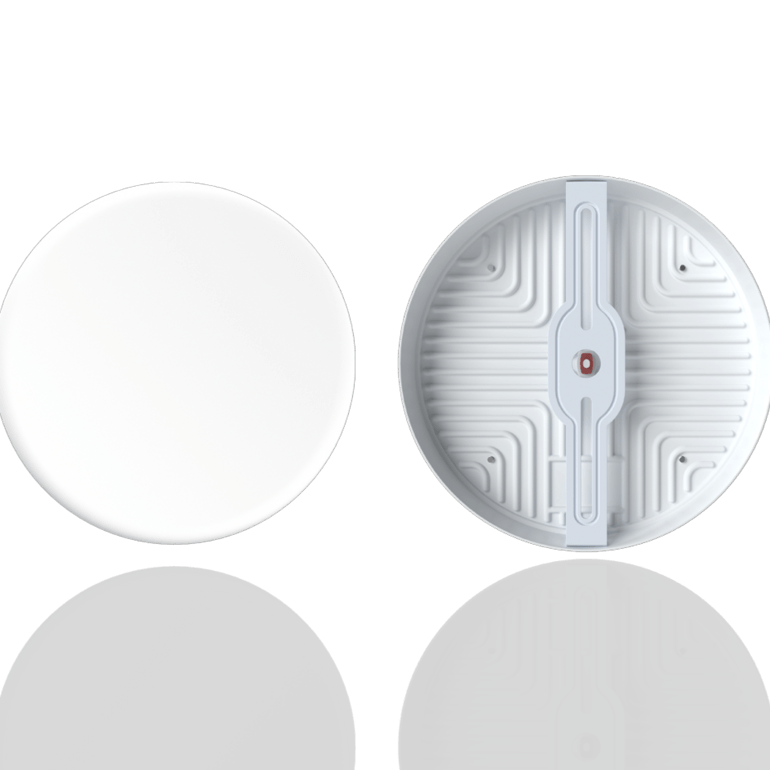 Energy saving microwave induction surface mounted panel light