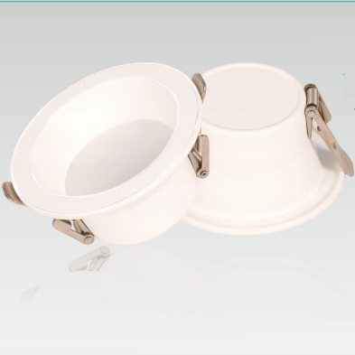 Three color temperature high color rendering deep glare 6016 series downlight