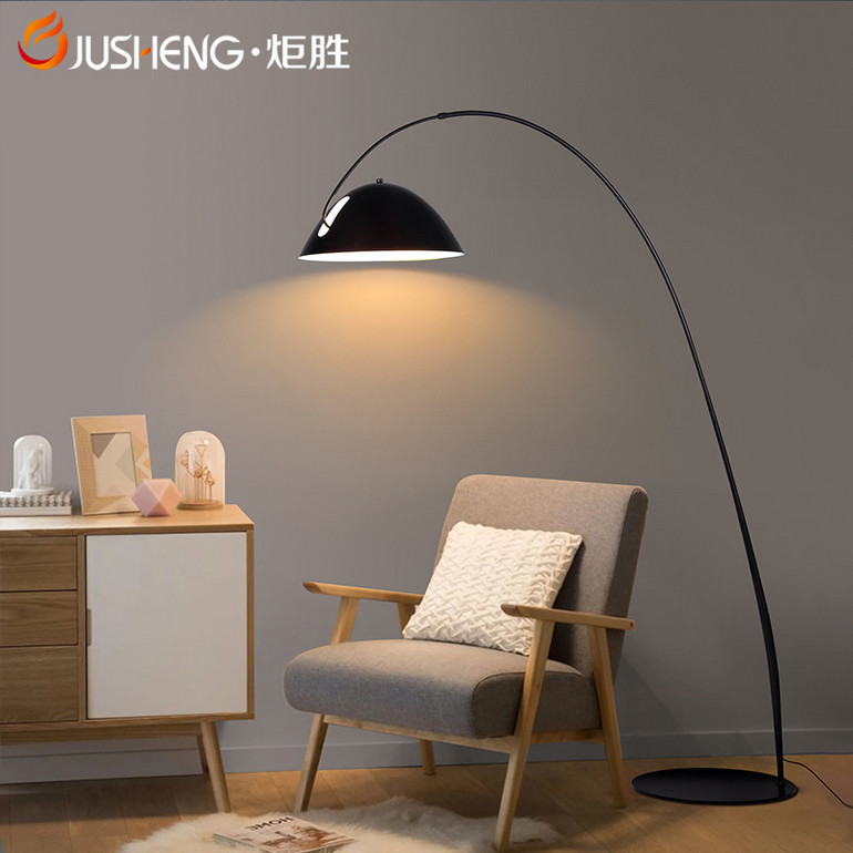 Atmosphere decoration indoor fishing floor lamp