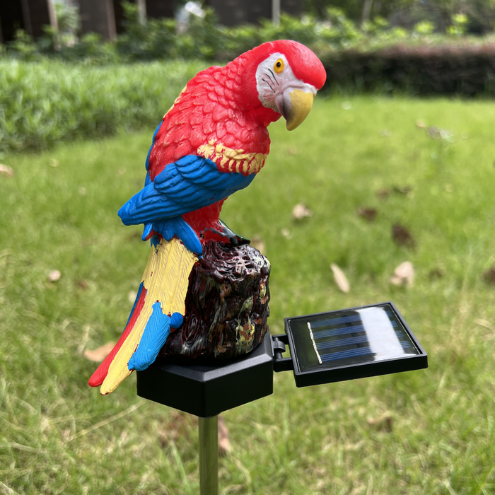 Parrots do not require wiring and waterproof ground mounted landscape lights