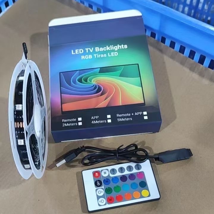 LED TV background board RGB strip light