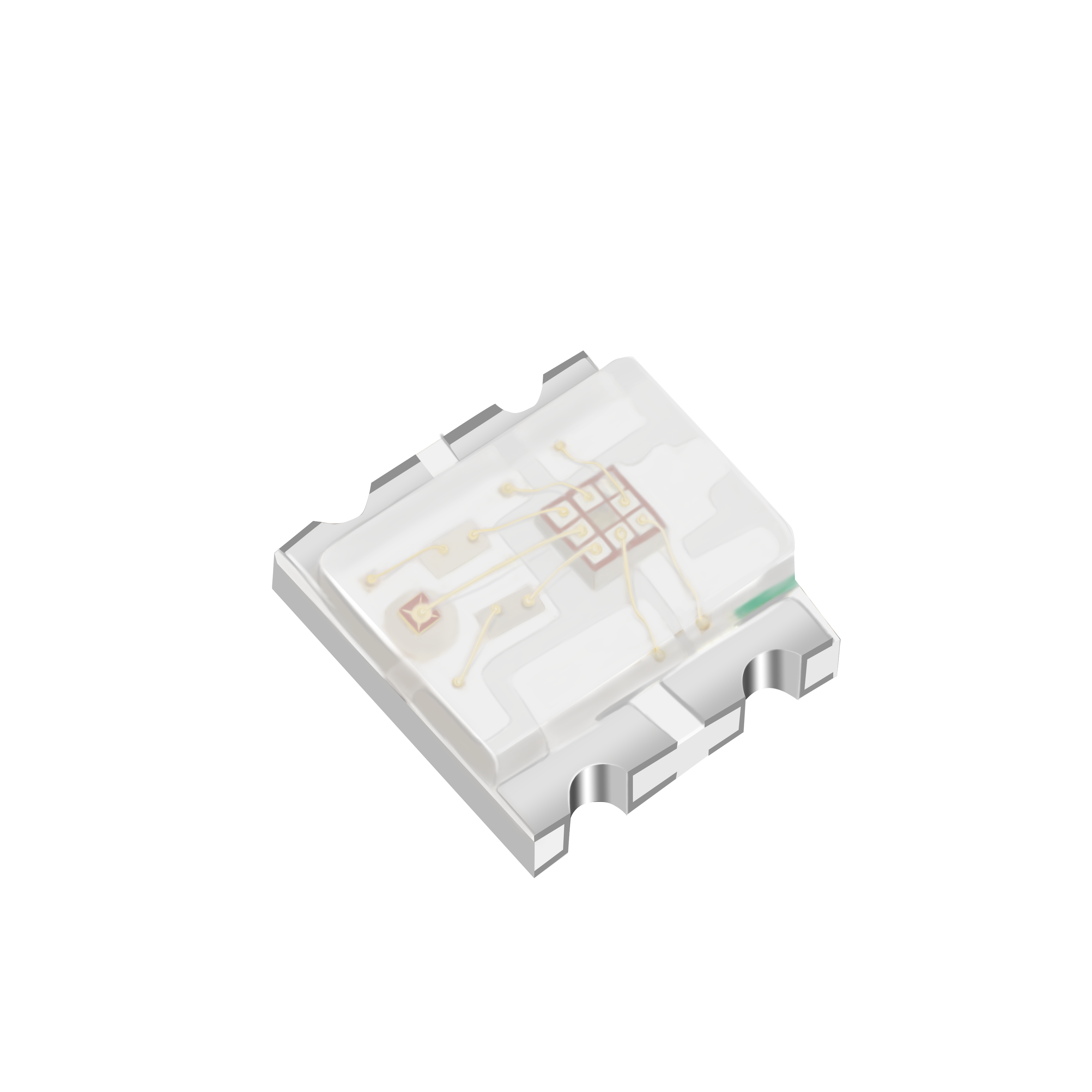 1515 Four legged - Front functional semiconductor LED light source