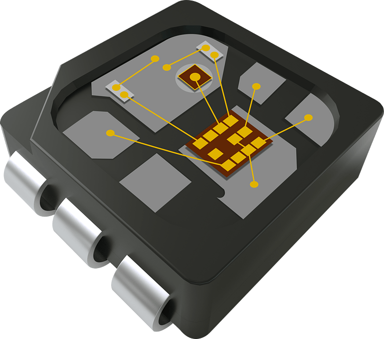 2020 Hexapod TX1816Z Black Case - Front Functional Semiconductor LED Light Source