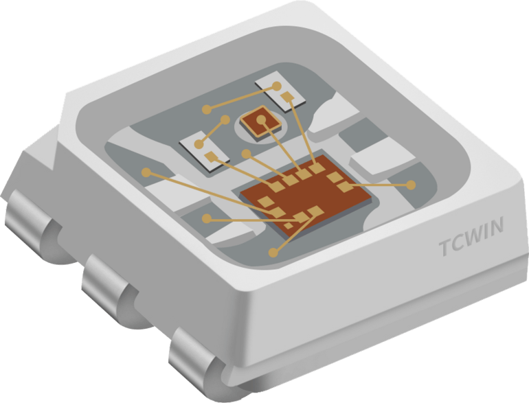 2020 Hexapod TX1816Z Front Functional Semiconductor LED Light Source