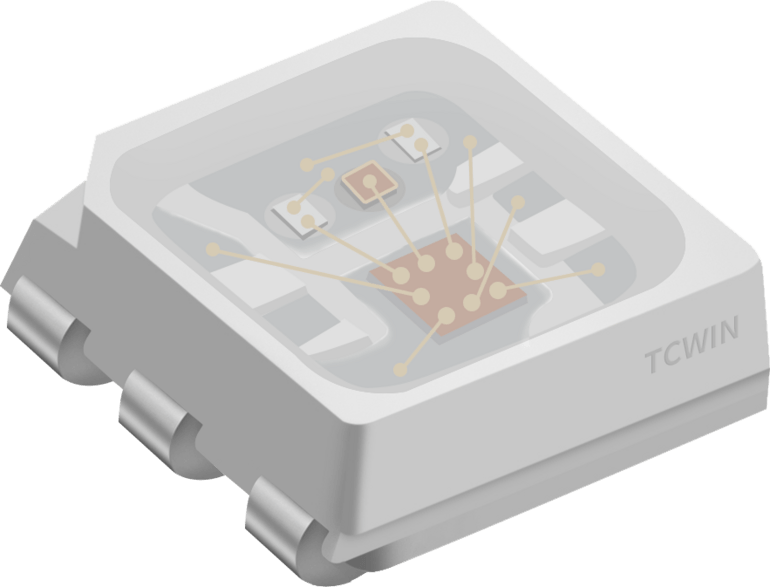 2020 Hexapod TX1813N Front Functional Semiconductor LED Light Source