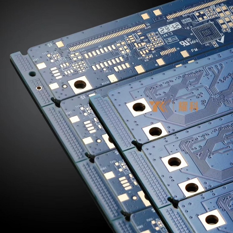 Energy saving, long-lasting and stable blue circuit board