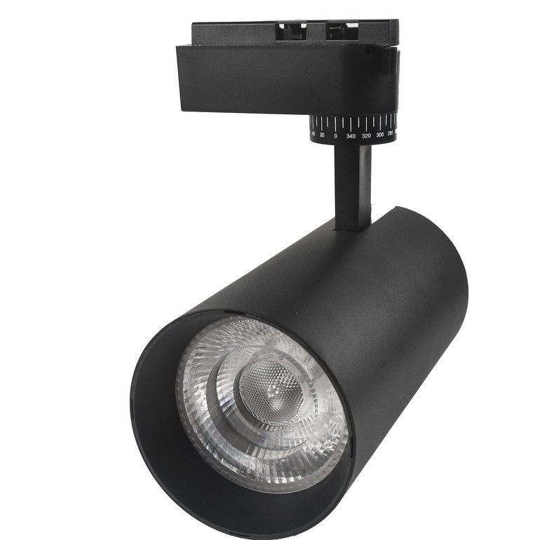 Adjustable angle high brightness chip multi-color spotlight